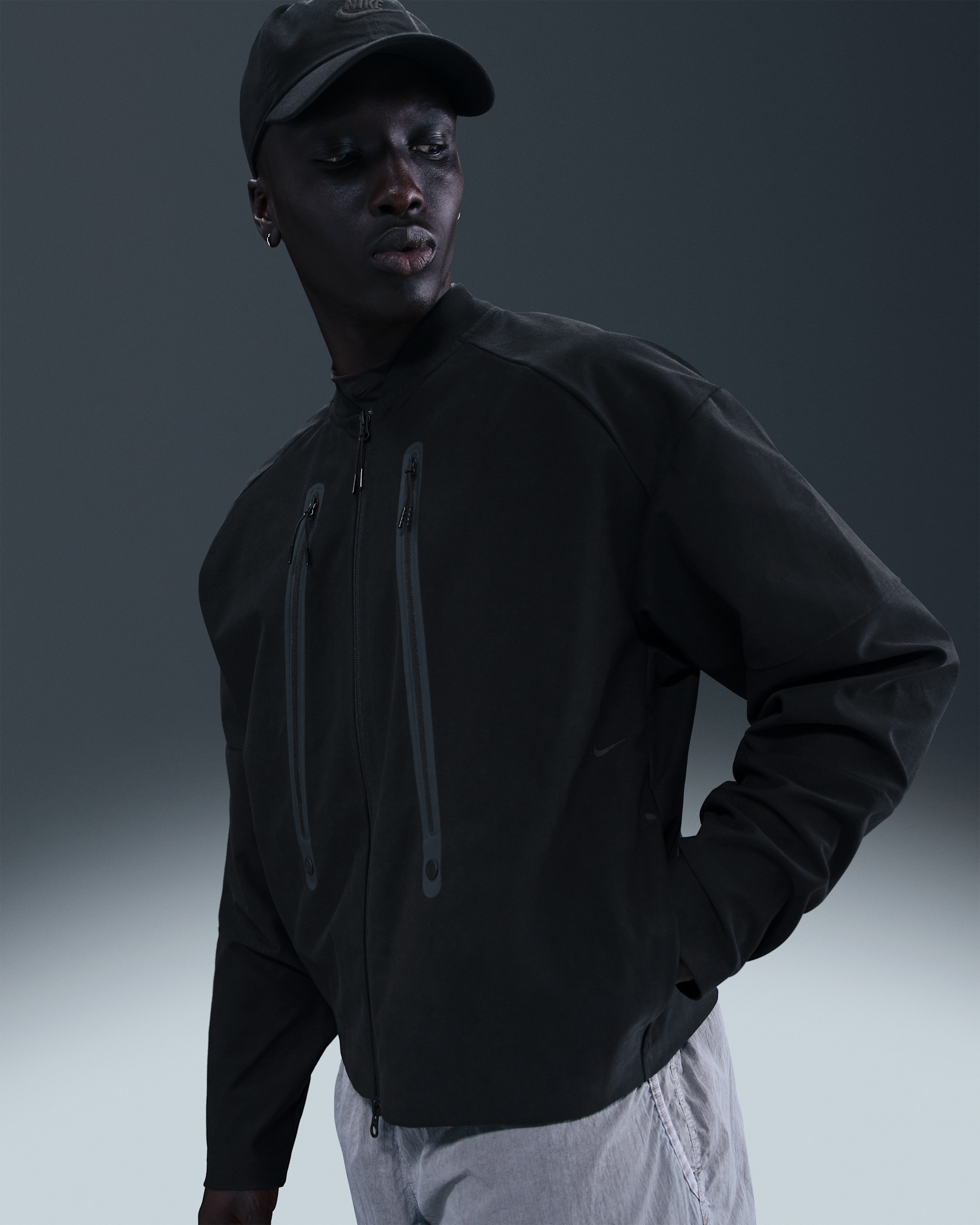 Nike Tech Men's Dri-FIT Shori Bomber Jacket. Nike.com